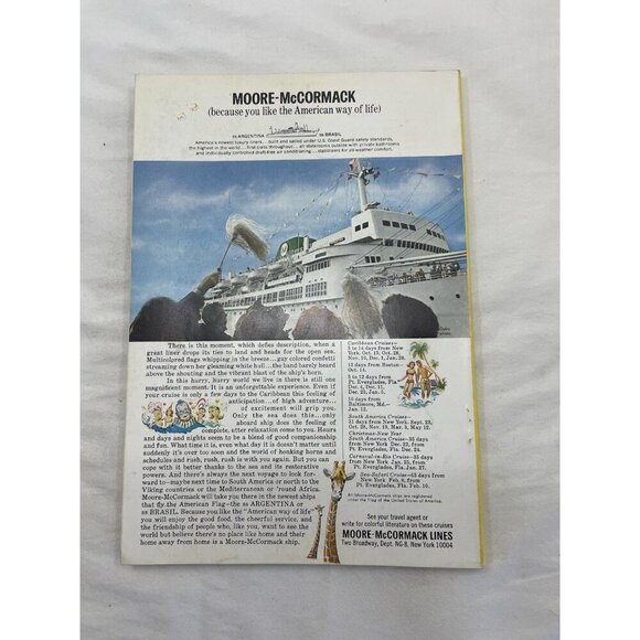 Nat Geo Mag Aug 1966 Vtg Issue Collectible Atlas World Earth Photo Ed - Picture 4 of 12